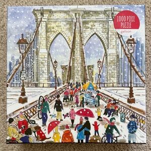 Galison Brooklyn Bridge 1000 Piece Puzzle
